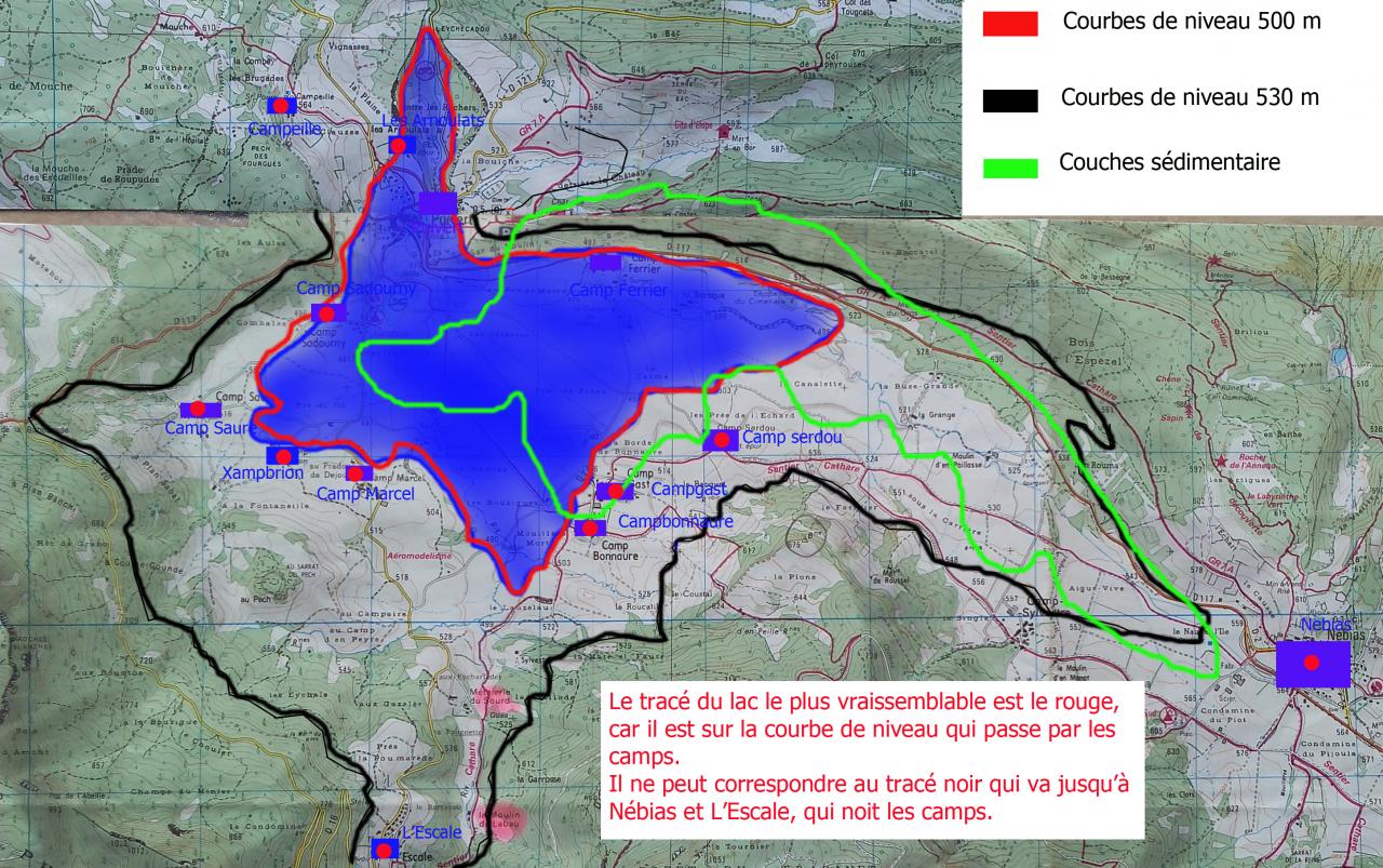 imprimer tracés lac.